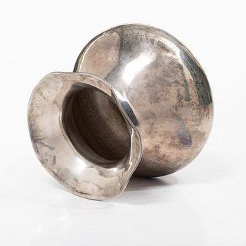 Vase, silver, 20th century.