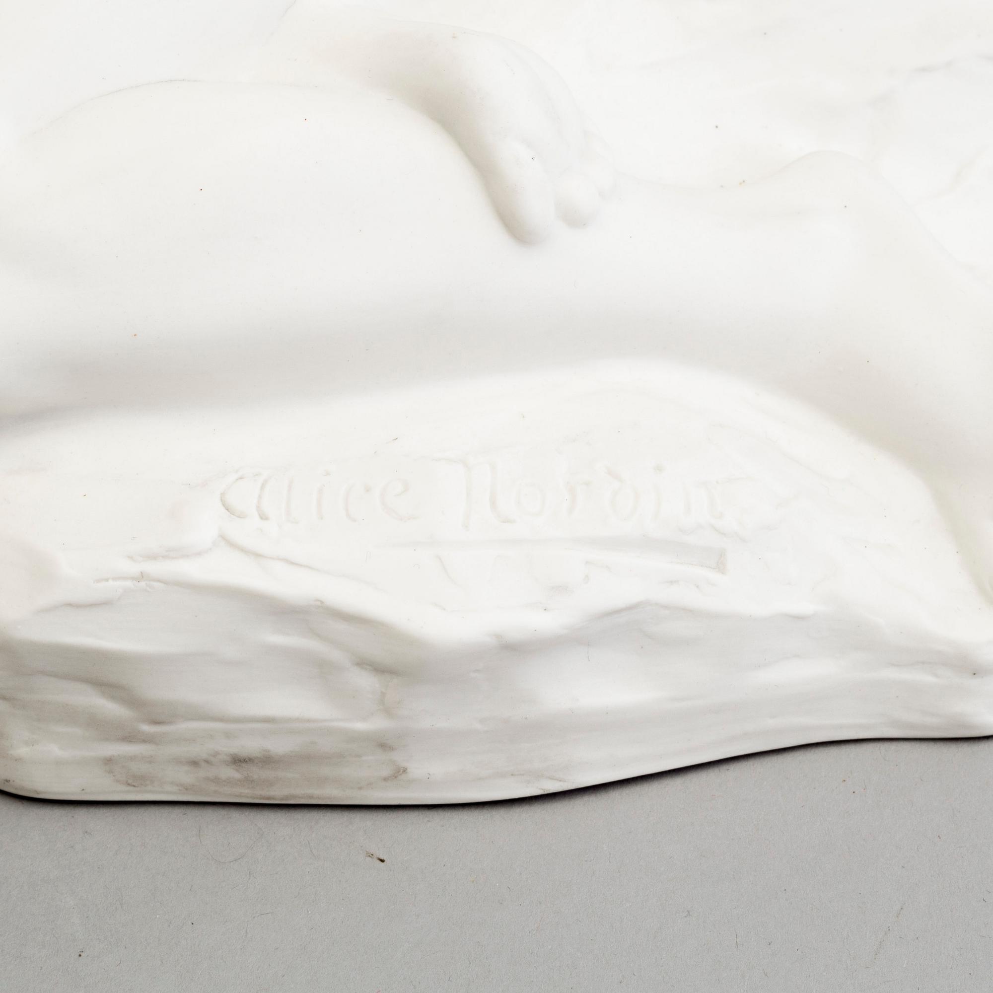 FIGUR, parian, Gustafsberg 1913.