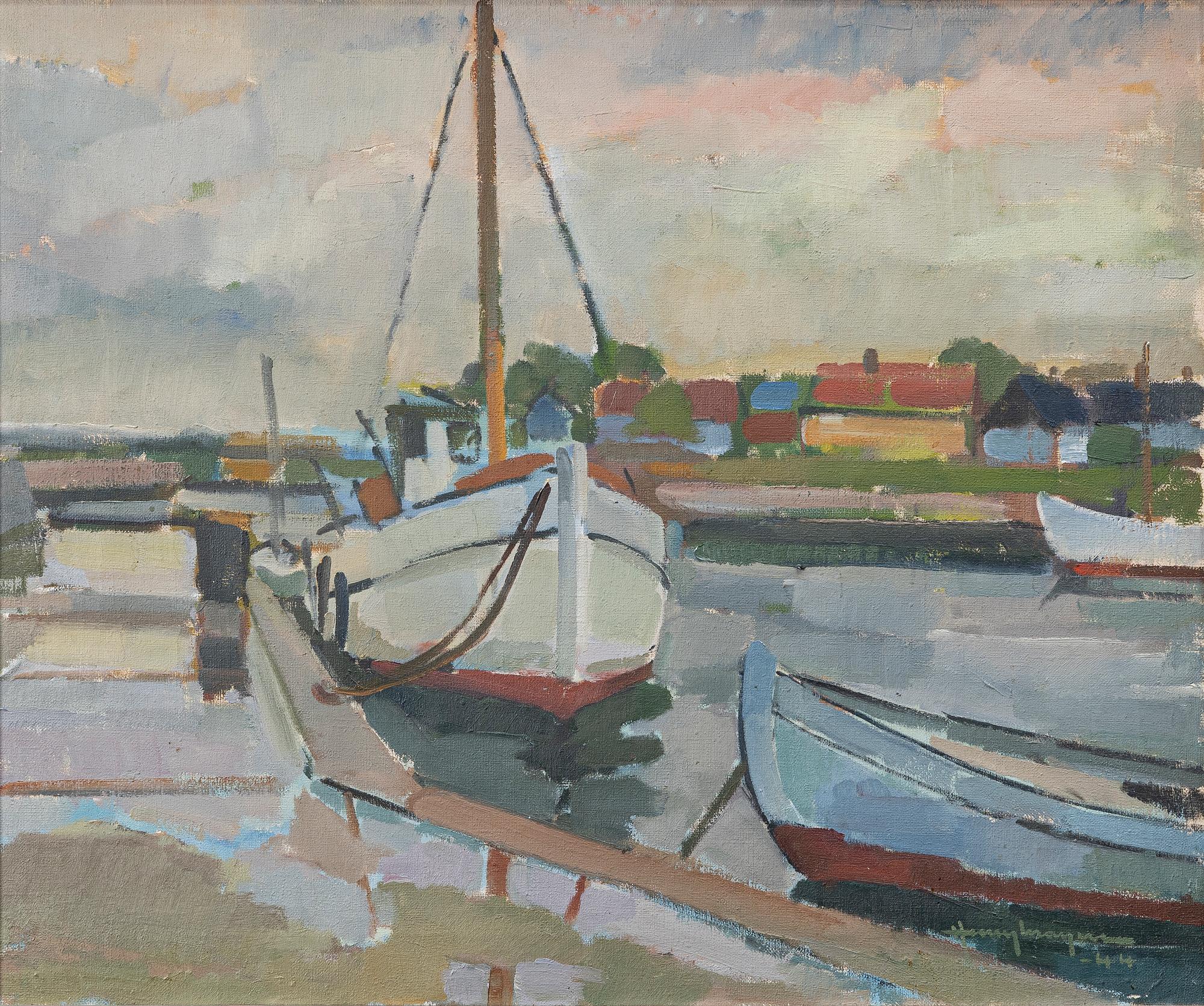 Henry Mayne, Brantevik's harbour.