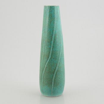 Carl-Harry Stålhane, a stoneware vase, 'Frusen musik', Rörstrand circa 1948.