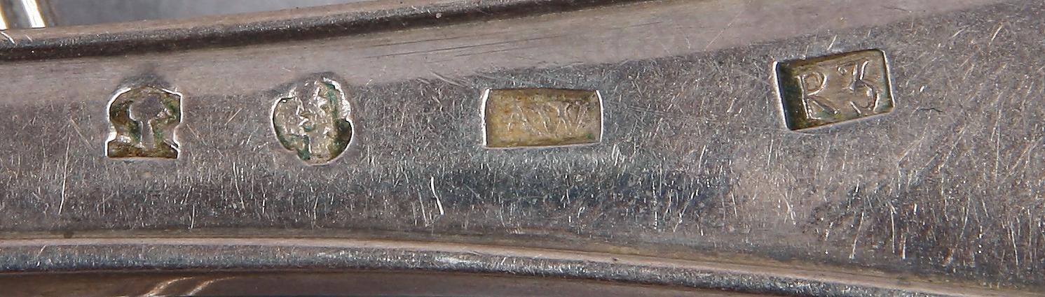DIVERSE BESTICK, 7 st, silver, Danmark, Sverige, bla Arvid Wernström Eksjö1823.