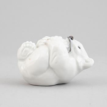 Two porcelain figurines from Royal Copenhagen.