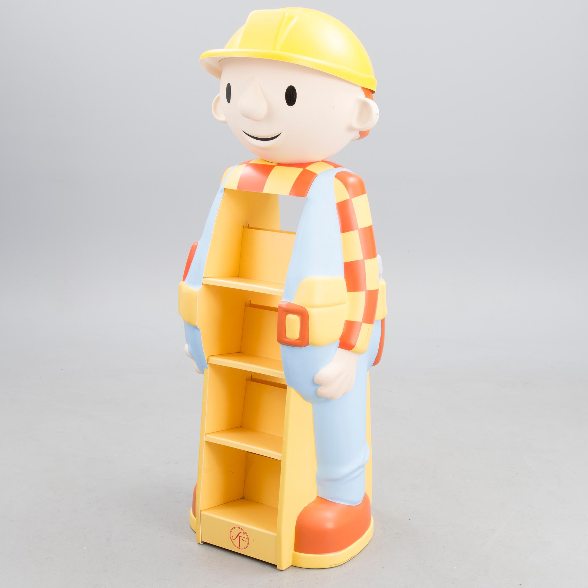A bookshelf, "Bob the Builder", 2000s.