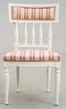 STOLAR, 3st, sengustavianska, Anders Hellman d.ä. (mästare i Stockholm 1761 - 1794).