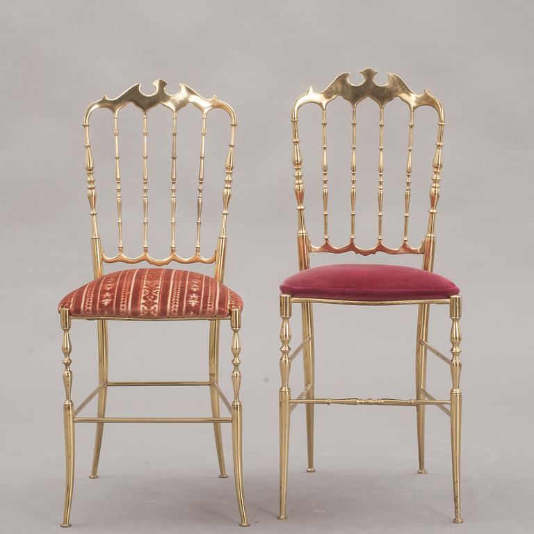 STOLAR, 2 st, Chiavari, Italien, 1900-talets mitt/andra hälft.