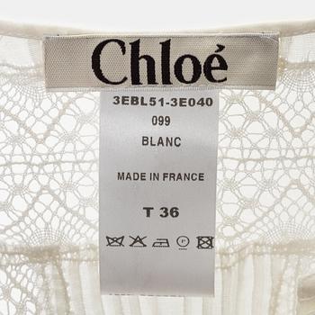 Chloé, blus, storlek 36.