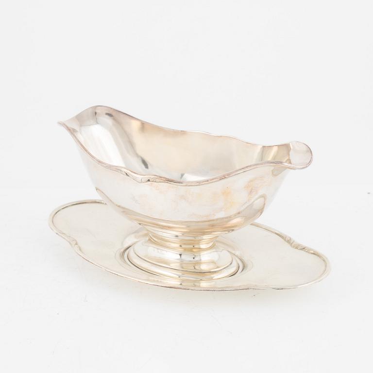 W.A. Bolin, a silver bowl, Stockholm 1930.