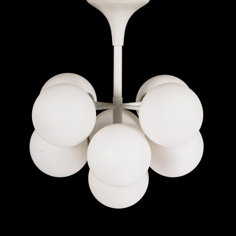 Max Bill, taklampa, 'Sputnik' modell för Temde, Schweiz 1960/1970-tal.