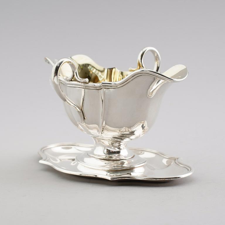 SÅSSKÅL, silver, Amsel Halberstadt, Köpenhamn 1896. Vikt ca 572 gram.