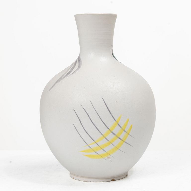 Gustavsberg, a vase, bowl and dish, Gustavsberg Studio.