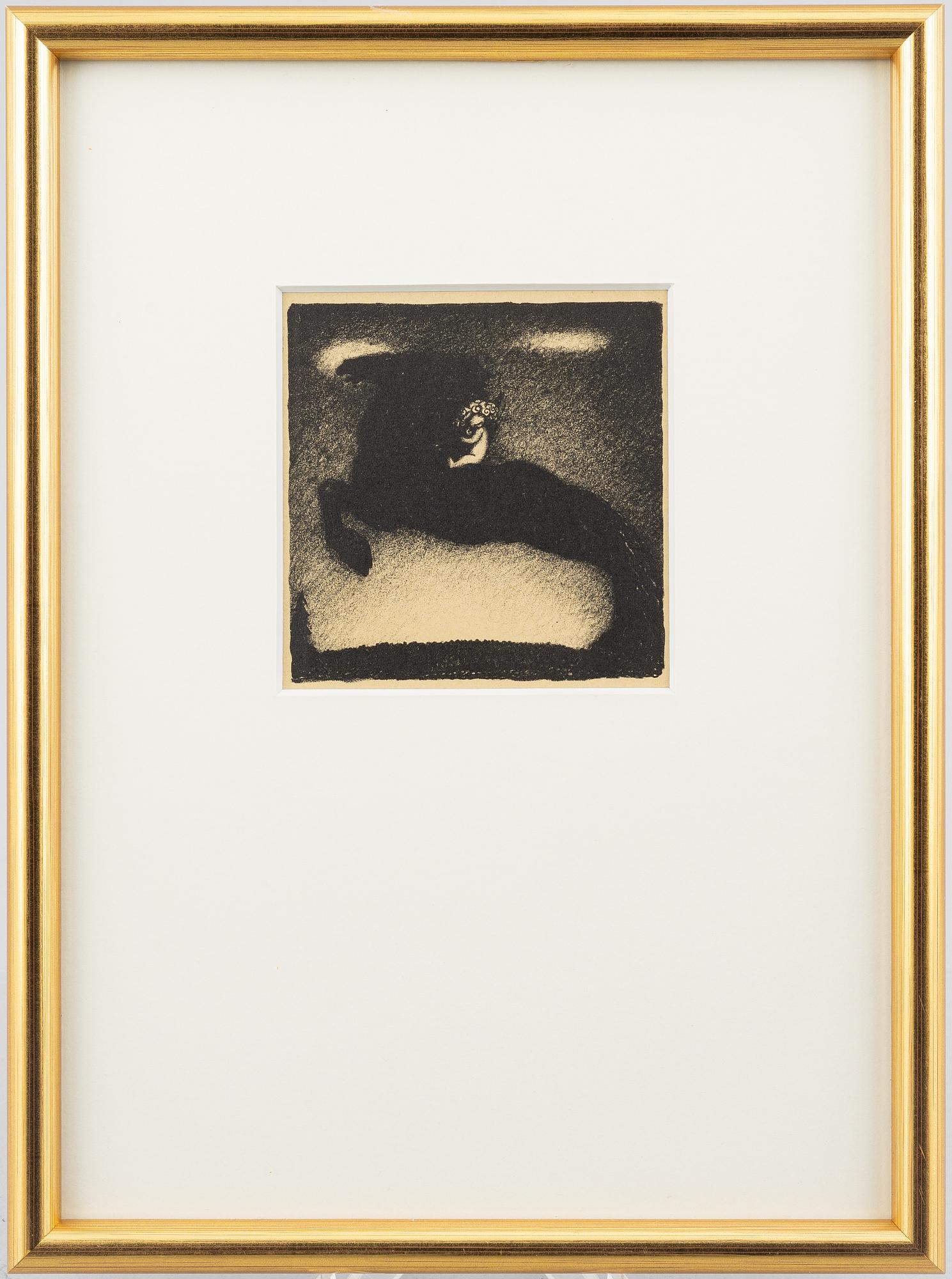 John Bauer, "Trollhästen".