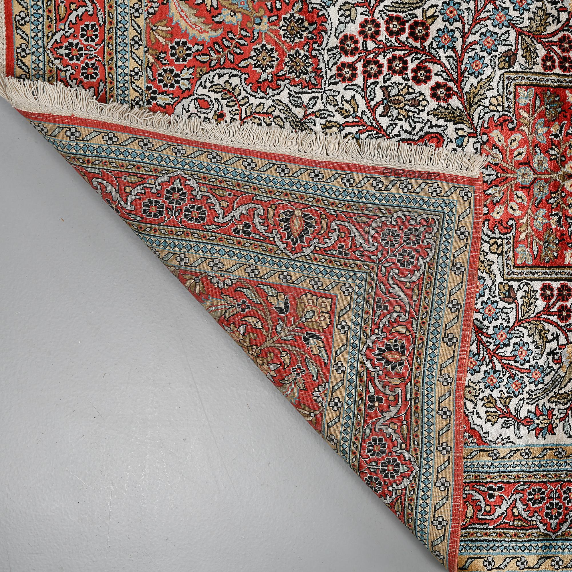 MATTA, Kashmir, silke, 1900-talets senare del, 185 x 124 cm.