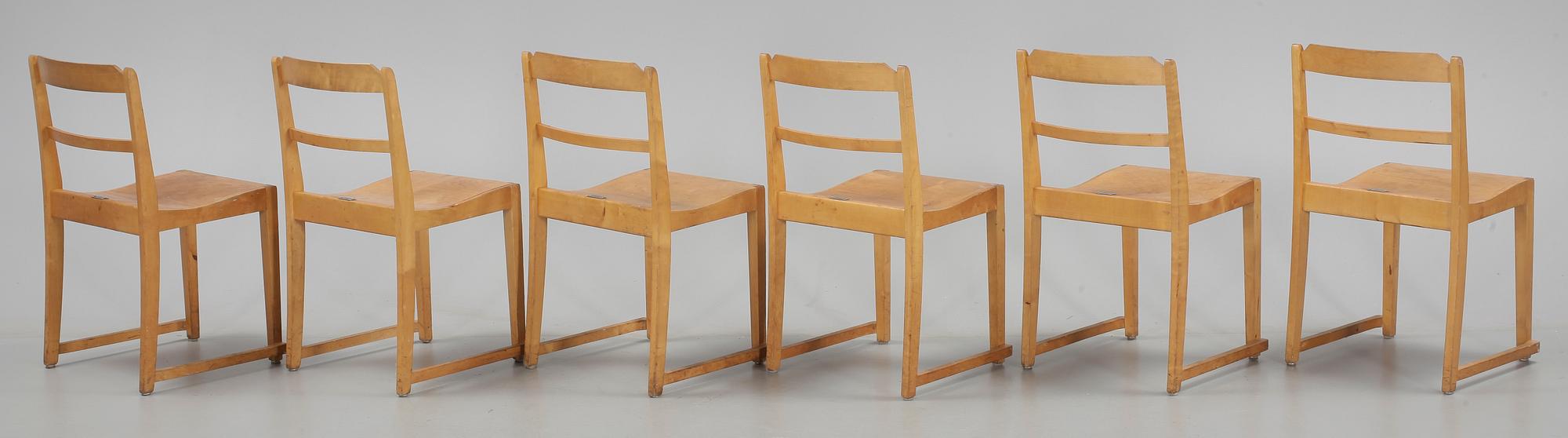 STOLAR, 6 st, Sven Markelius, 1900-talets andra hälft.