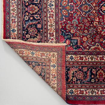 Matta, semiantik Meshed, Östra Persien, signerad Ghazi Khan 410 x 310 cm.