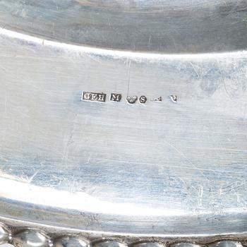 Dish, silver, GF Hallengren, Malmö 1928.