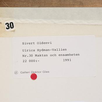 Ulrica Hydman-Vallien, "Makten och ensamheten".