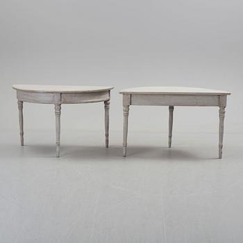 A pair of mid 19th century tables.