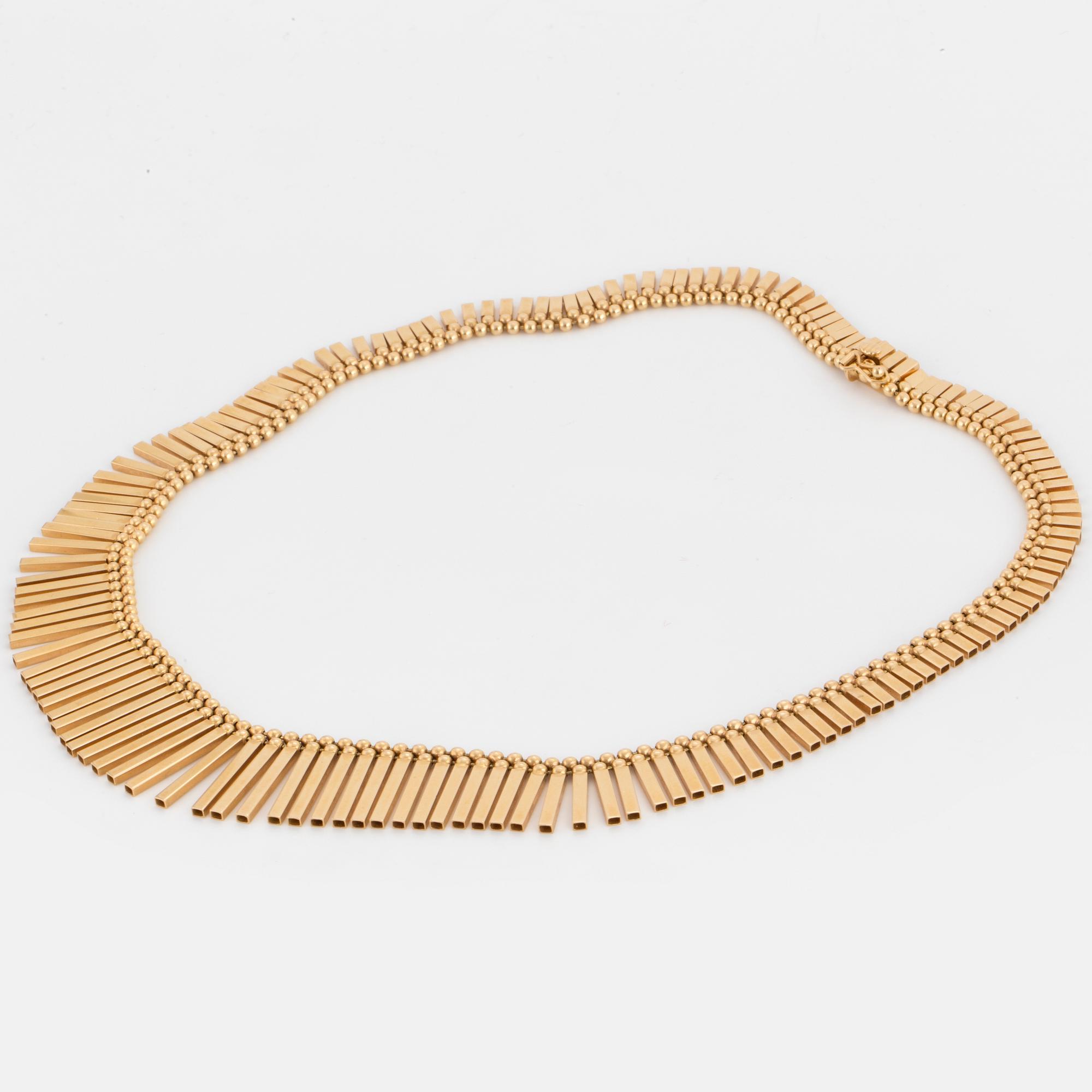 NECKLACE, 18K gold.