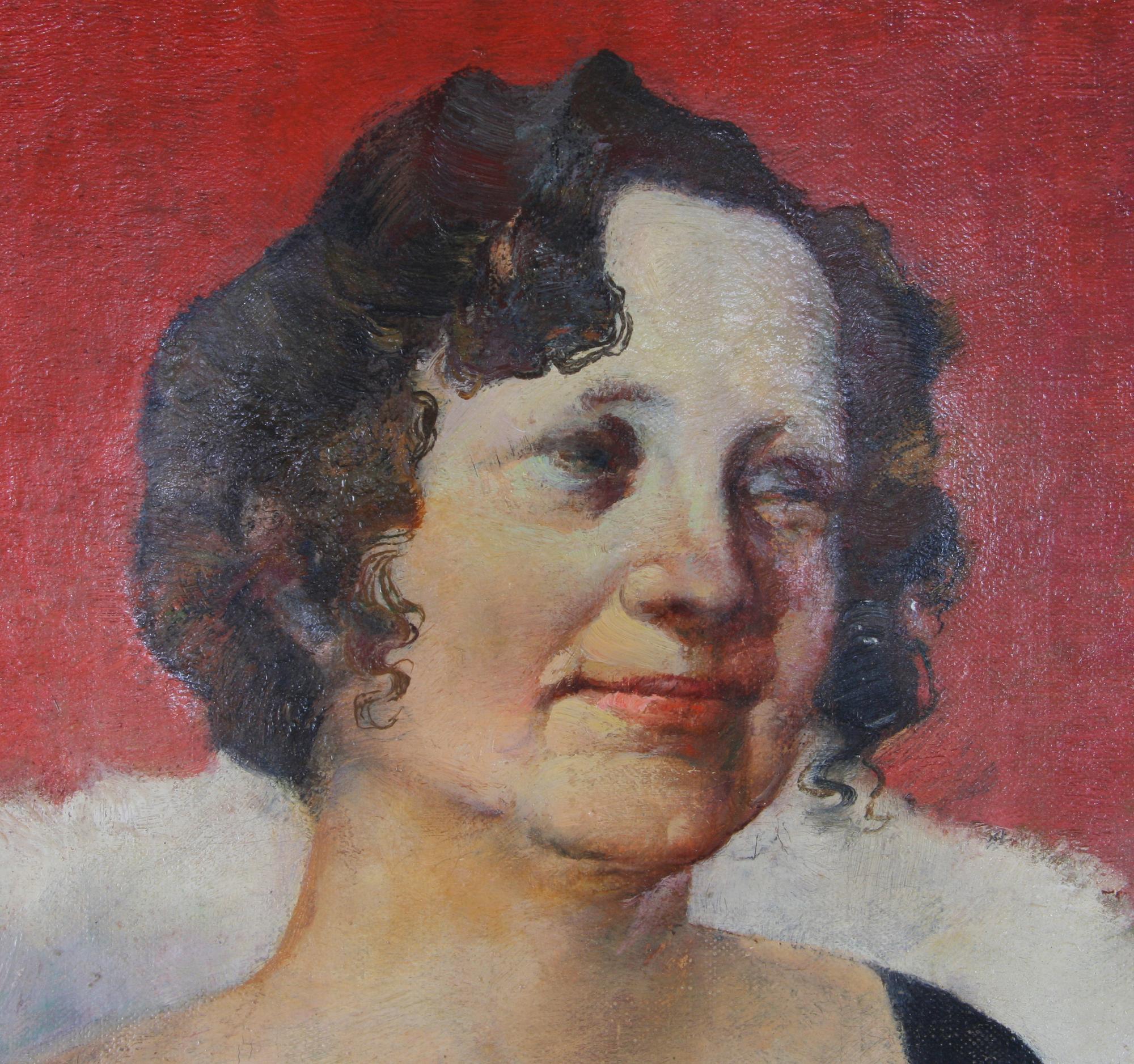 HOFLUND, IVAN. Olja på duk, sign o dat 1937.