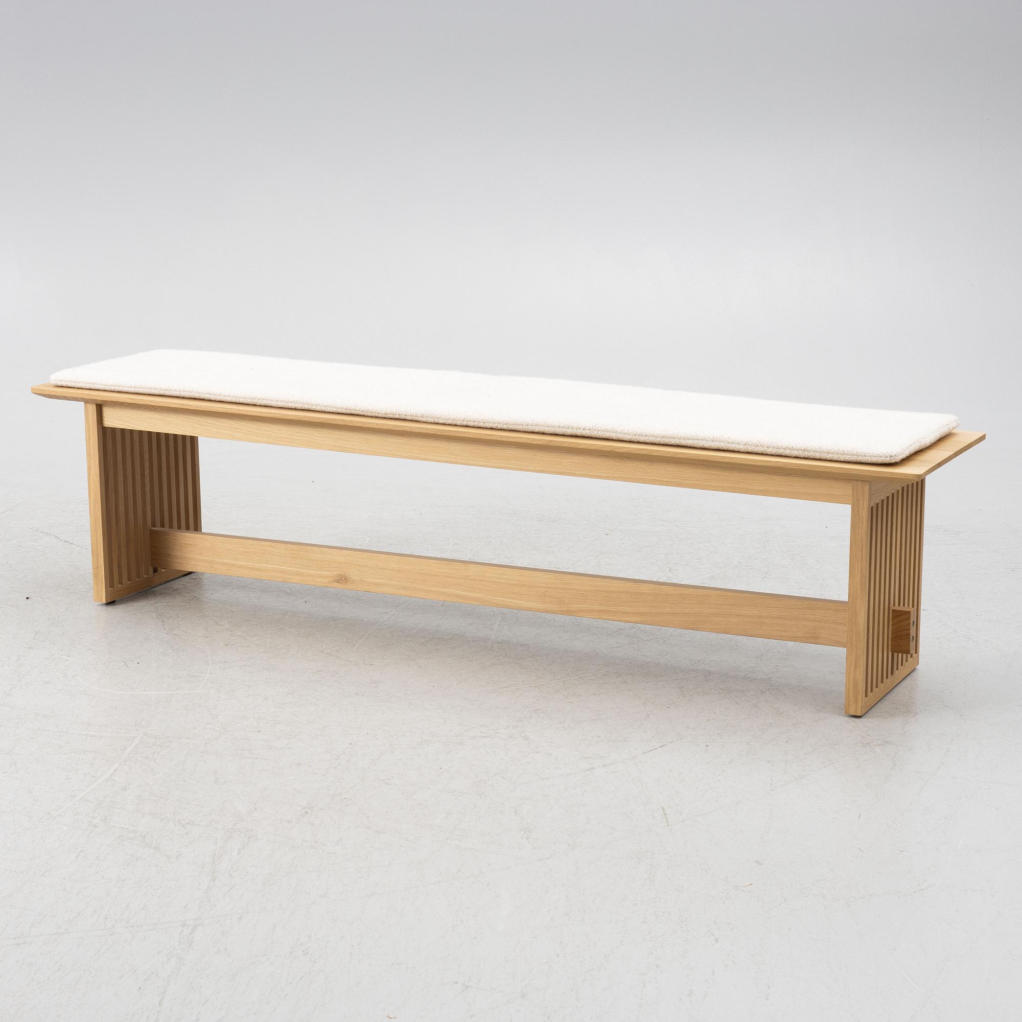 Norm Architects, bänk, "Lattice Bench".