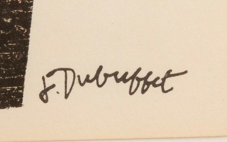 Jean Dubuffet, "The Warrior" 1958.