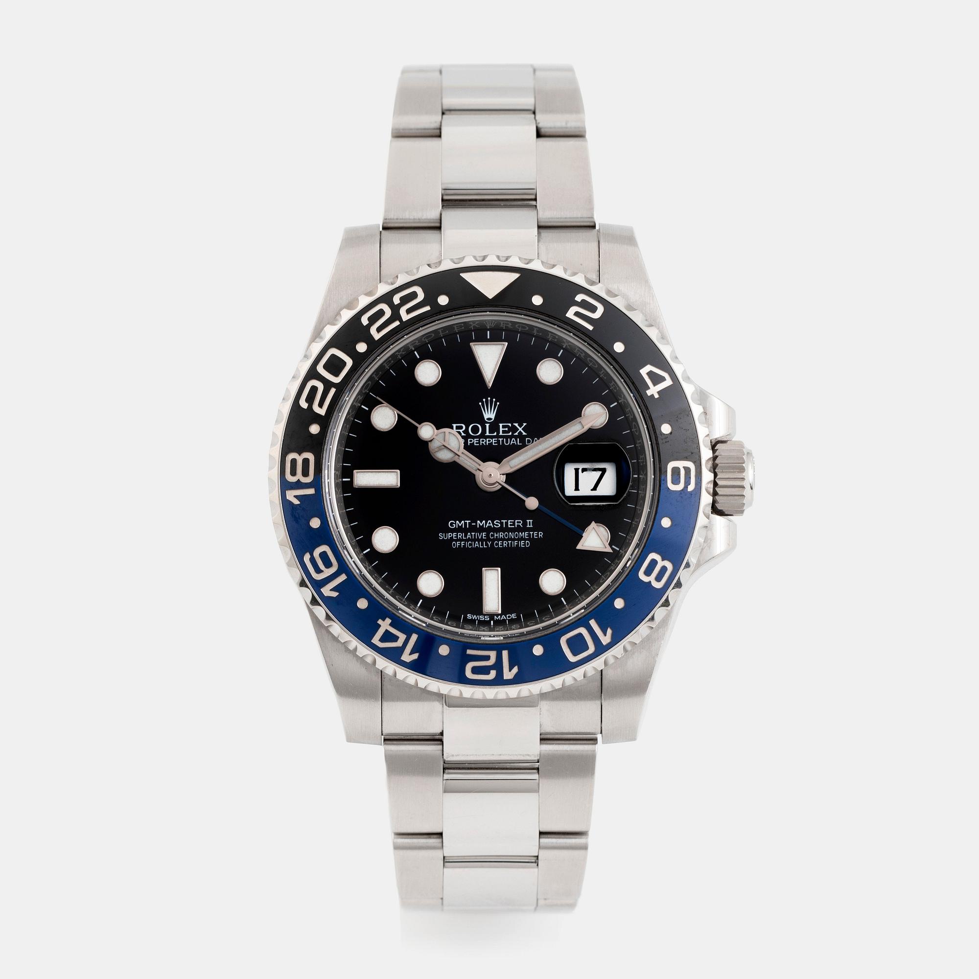 Rolex, GMT-Master II, "Batman", ca 2015.