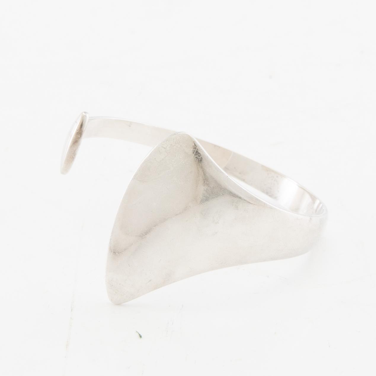 Hans Hansen, armring, sterling silver, Denmark.