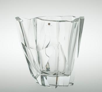 VAS, glas, "Isberg", sign. Tapio Wirkkala 3825.