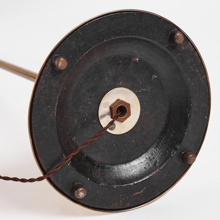 Bertil Brisborg, golvlampa, modell "32021", Nordiska Kompaniet 1940-50-tal.