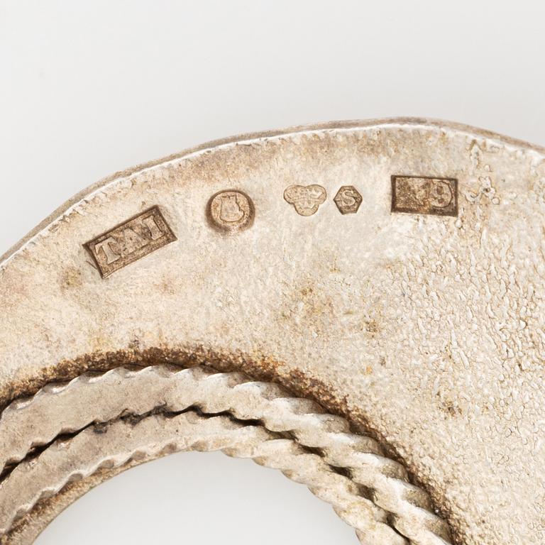 Rosa Taikon, hänge silver.