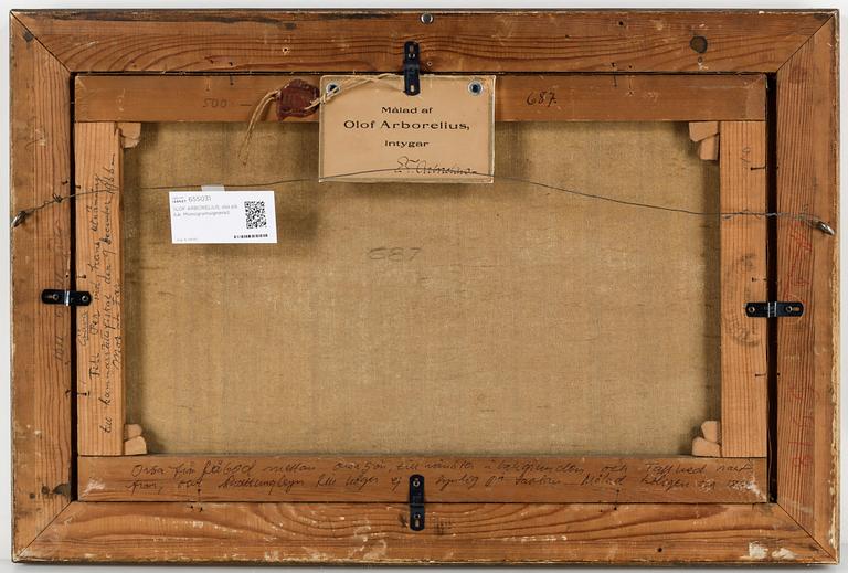 OLOF ARBORELIUS, olja på duk, monogramsignerad.