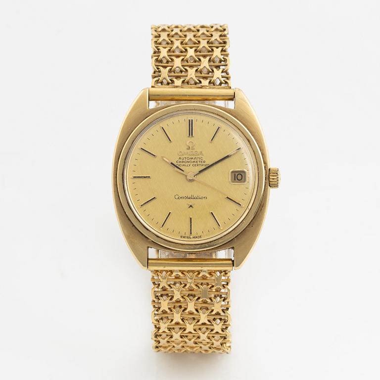 Omega, Constellation, Chronometer, wristwatch, 35 mm.