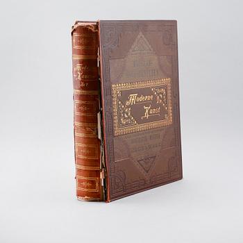 BOK, Moderne Kunst in Meister-Holzschnitten, band VII, Förlag Richard Bong, Berlin, omkring år 1900.