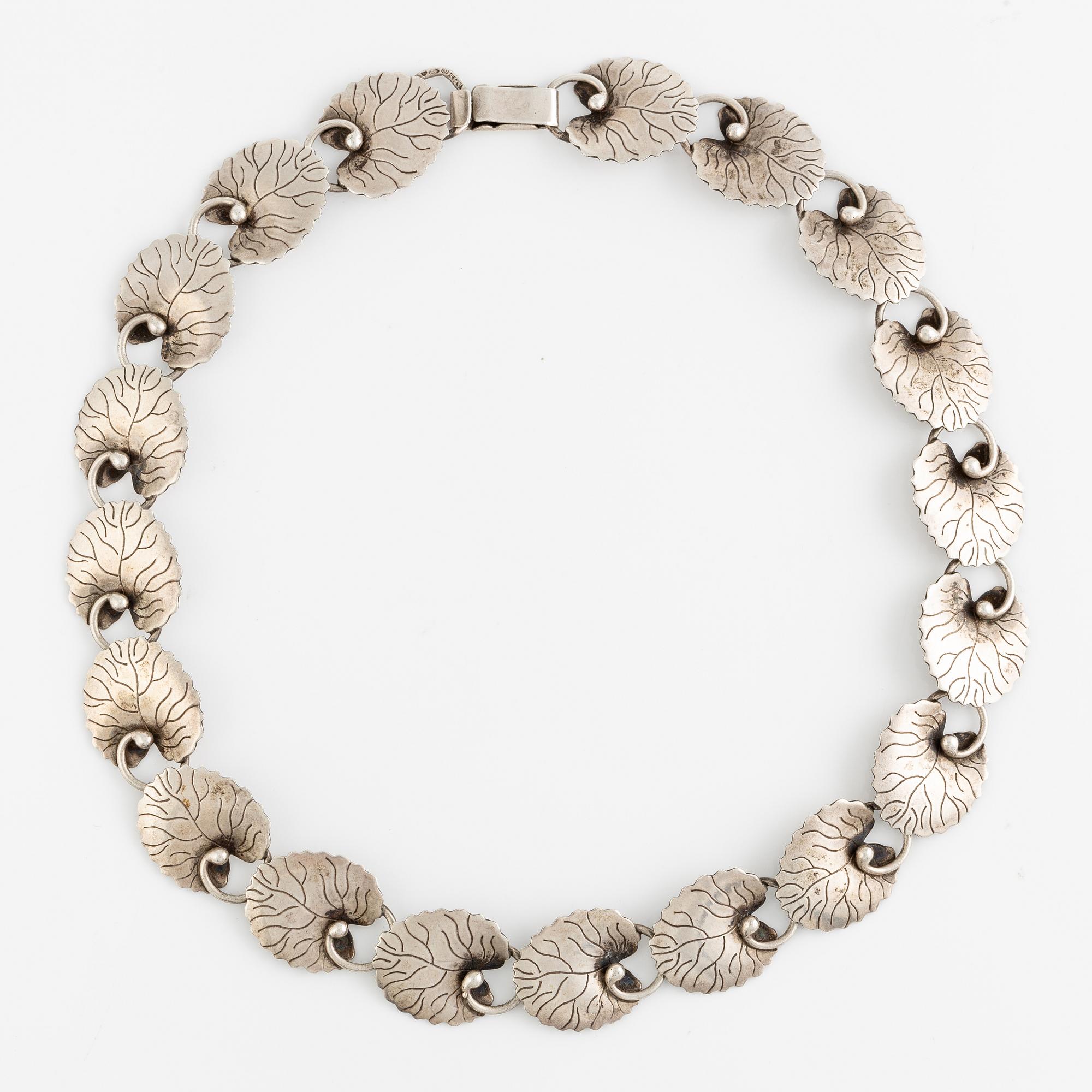 Arvo Saarela, Aarvo Saarela, necklace, silver.