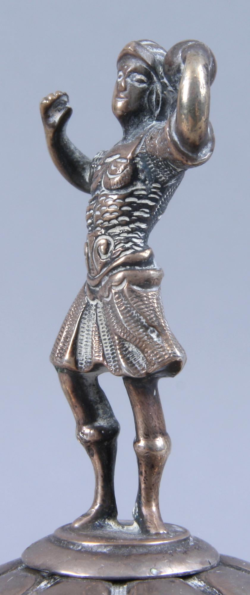 SKRIVBORDSUPPSATS, silver, Karlshamn, 1853, vikt ca 680 g.