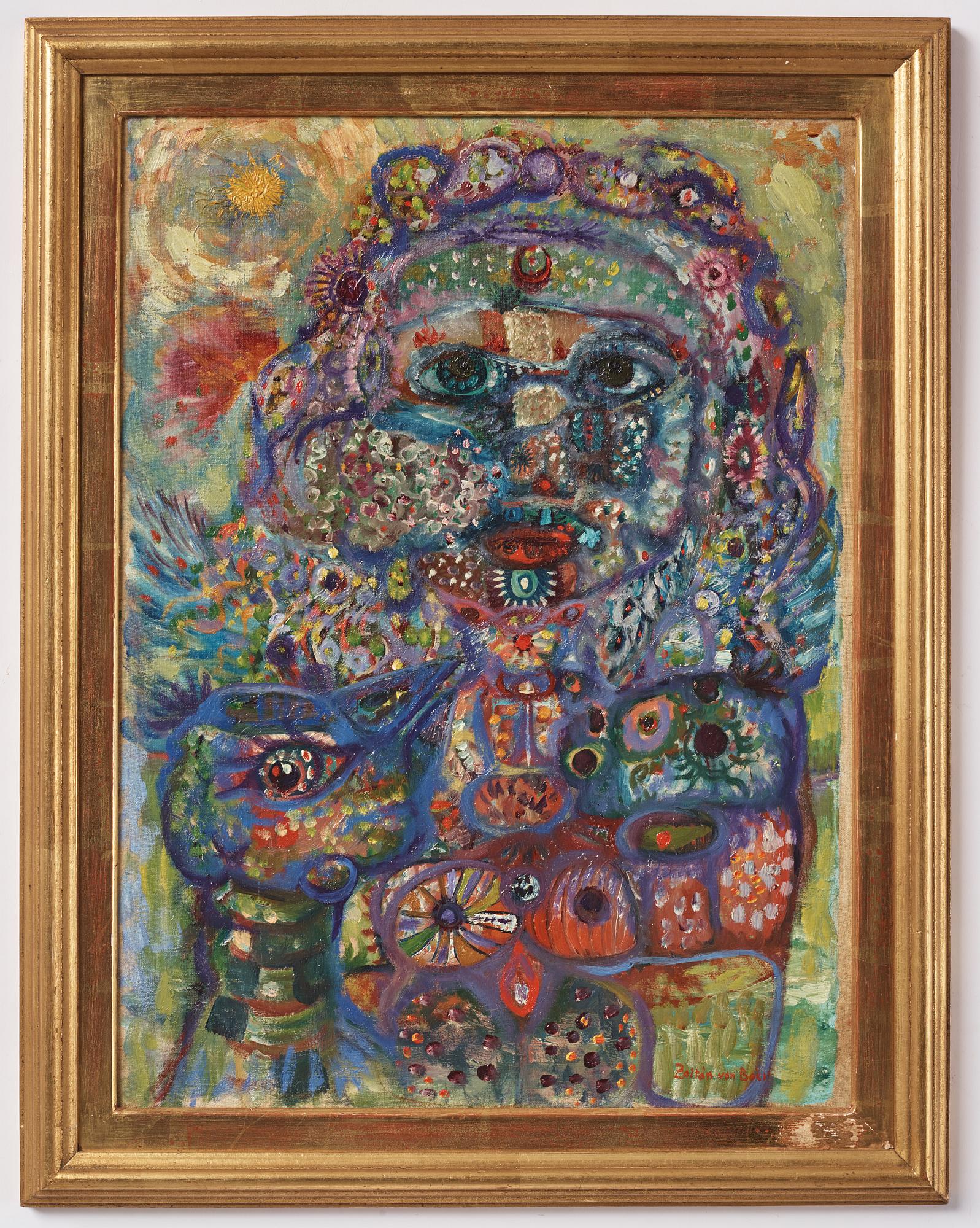 Zoltan von Boer, Composition with figure.