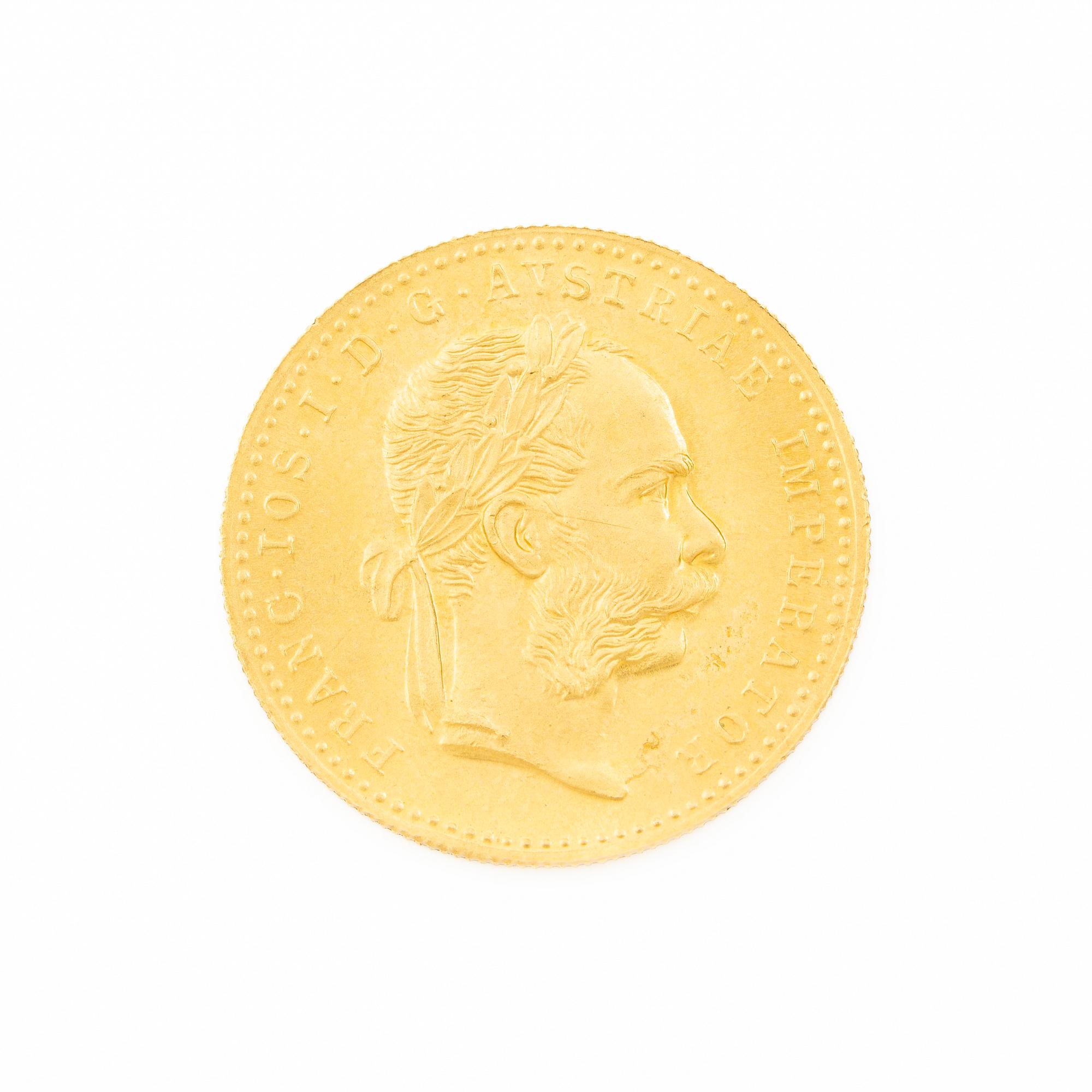 Guldmynt, Österrike-Ungern, 1 Ducat, 1915.