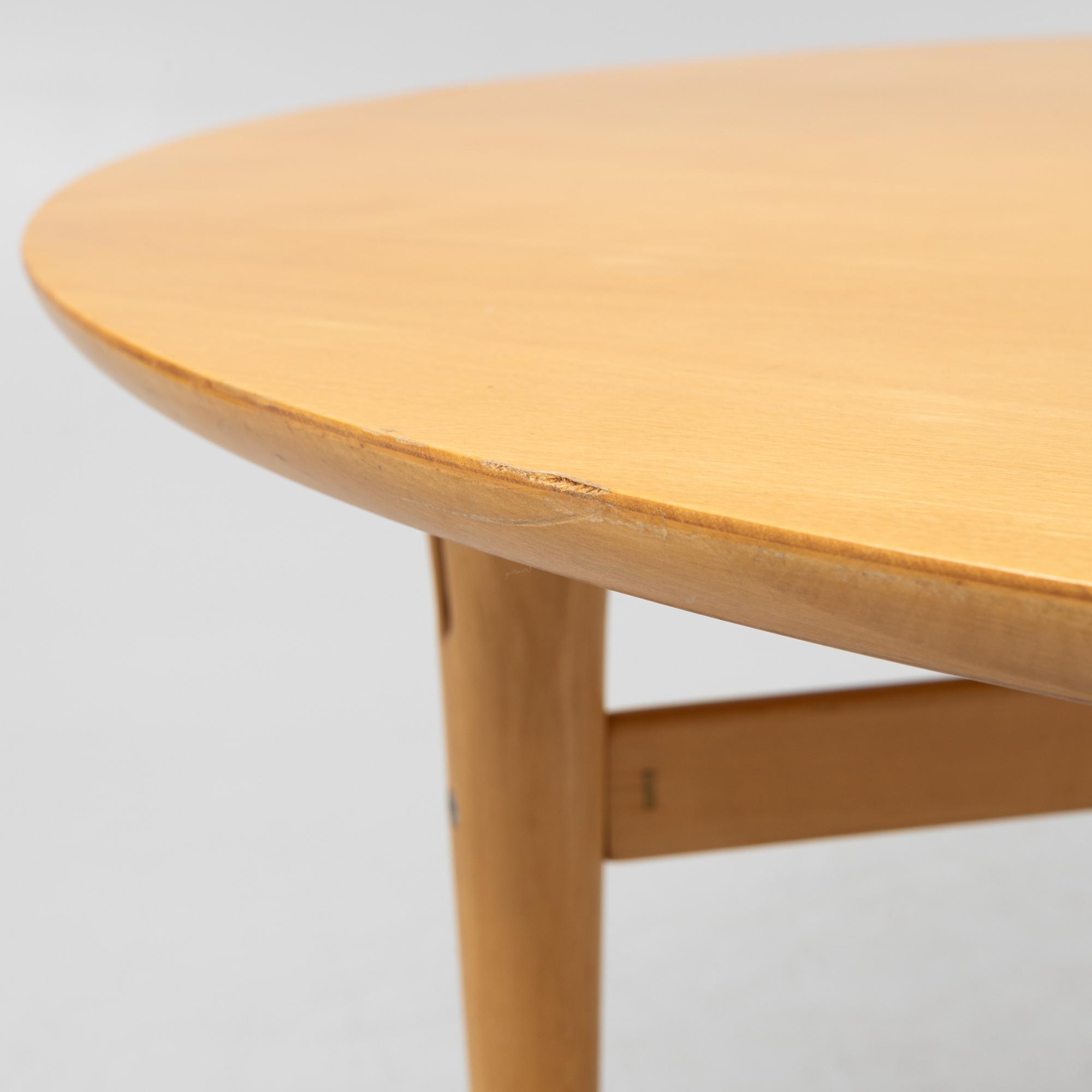 Bruno Mathsson, soffbord, Firma Karl Mathsson, Värnamo, 1974.