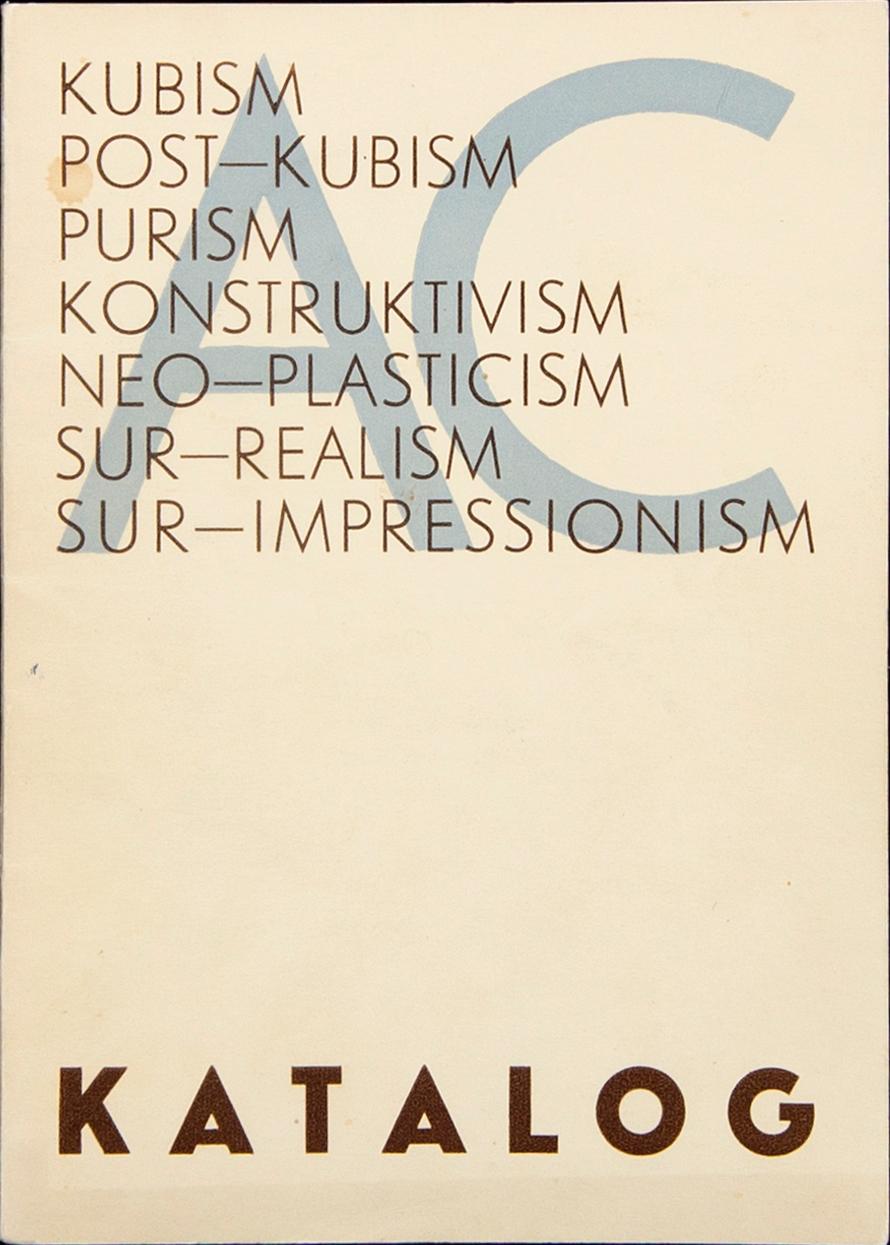 Exhibition catalogue, edited by Otto G. Carlsund, Stockholmsutställningen (Stockholm Exhibition), 1930.