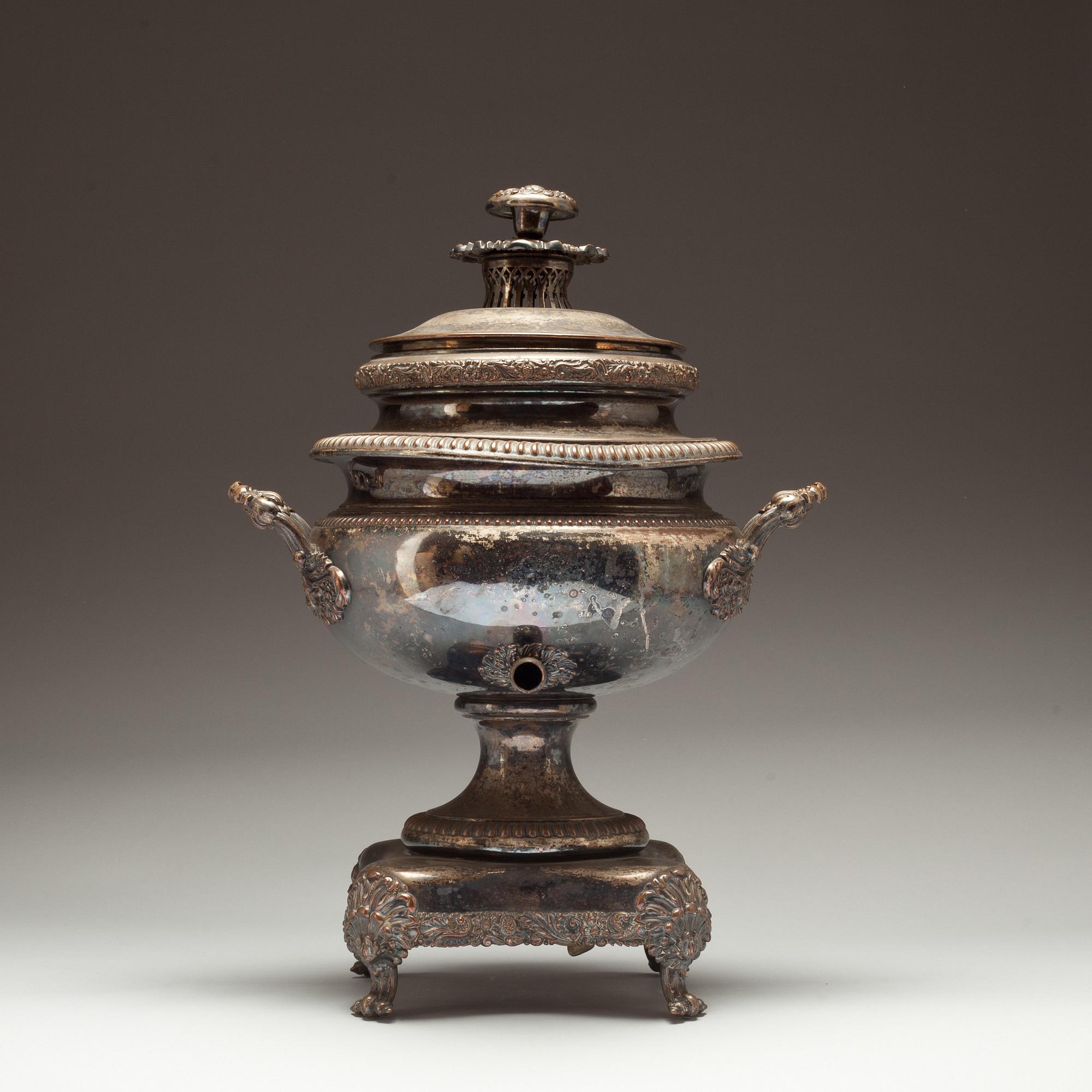 VÄRMARE. Nysilver, 1800-talets andra hälft.