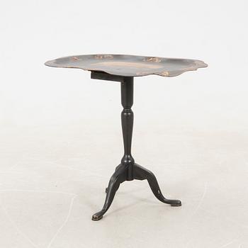 Folding table, late 19th century.