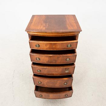 A mahogany English style dresser later part of the 20th century.