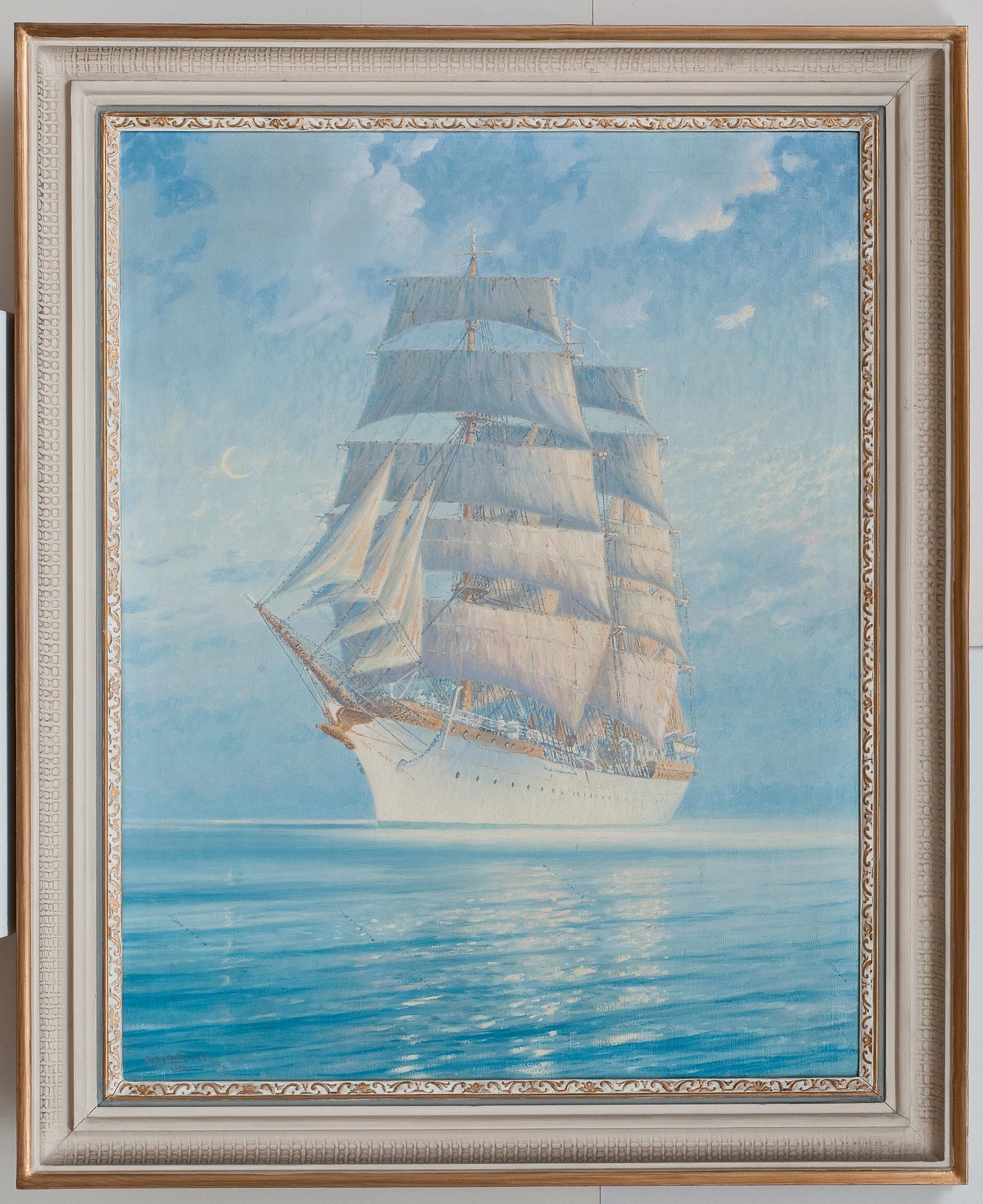Adolf Bock, SAIL BOAT.