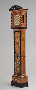 An English Baroque 17th century longcase clock by James Markwick (clockmaker in London 1666-1698).