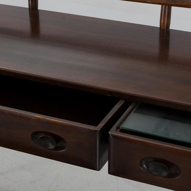 A DRESSING TABLE ERCOL ENGLAND MID 20TH CENTURY.