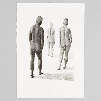 MARJATTA NUOREVA, graphic portfolio, mezzotint and drypoint 12 pcs, signed, numbered.