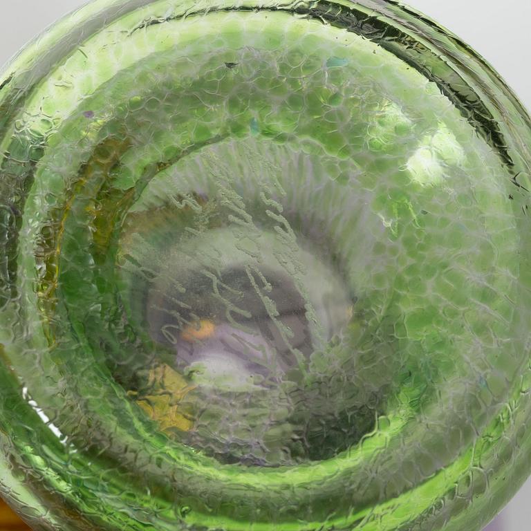 Bertil Vallien, a group of four vases, Kosta Boda.