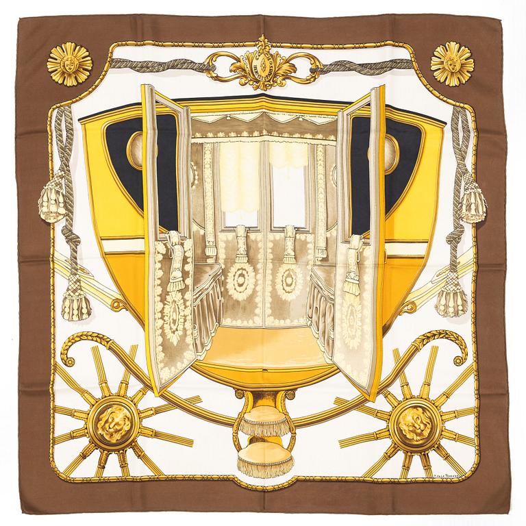 Hermès, scarf, "Coach".