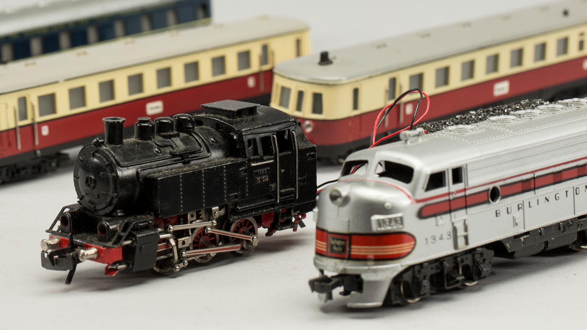 LOK, VAGNAR mm, Fleischmann, 1900-tal.