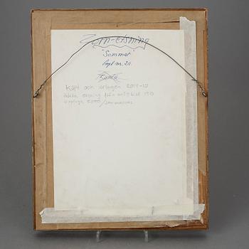 ANDERS ZORN, efter, etsning. Tryckt för årsboken "Ord och Bild", sign o dat i plåten 1910. BOK medföljer.